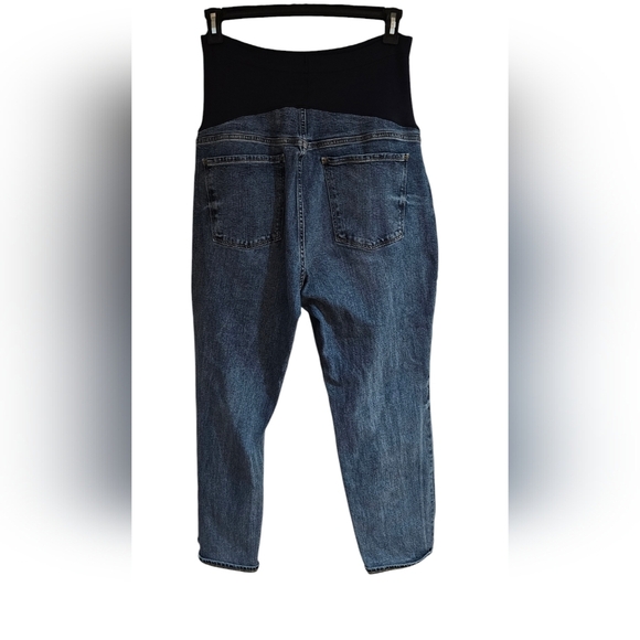 Old Navy - Maternity 'Boyfriend' Ripped Stretch Jeans​​​ - Picture 2 of 8